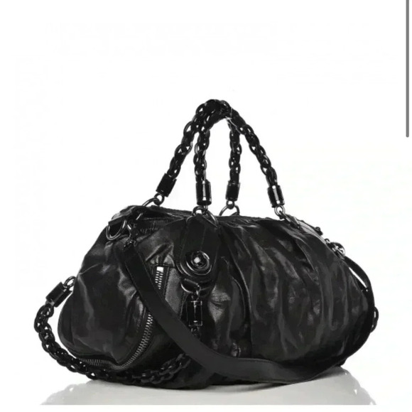 Gucci Handbags - Vintage Calfskin Medium Galaxy Satchel Black limited edition